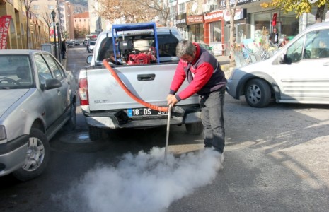 Çankırı Belediyesi’nin Kışlak Mücadelesi Başladı