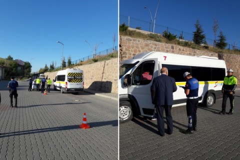 Çankırı’da Okul Servislerine Sıkı Denetim