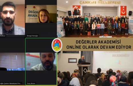 Değerler Akademisi 2021 Yılı İlk Online Dersini Yaptı