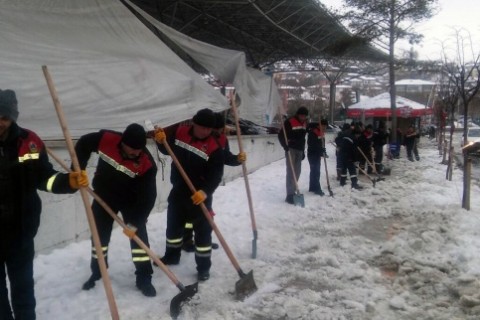 Kar Yağışı Devam, Mücadele Devam