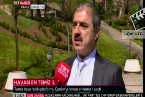 Havası En Temiz İlin Başkanı İrfan Dinç TRT Haber'de