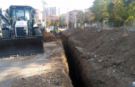 Yağmur Suyu Hattı Döşeme Çalışmalarında Sona Gelindi