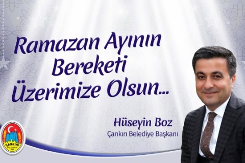 Başkan Boz, Bereketli Bir Ramazan Diledi