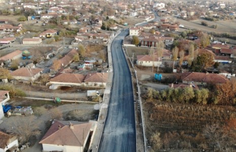 Esentepe Giriş Yolu Asfaltlandı