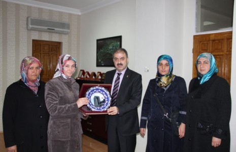 Çankırılı Hanımlar Belediye Başkanımız İrfan Dinç'e Teşekkür Ettiler