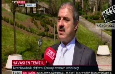 Havası En Temiz İlin Başkanı İrfan Dinç TRT Haber'de