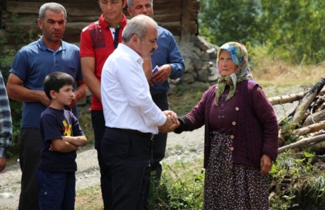 Başkan Esen, Ilgaz Saraycık Köyü Halkını Ziyaret Etti