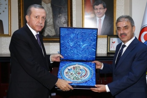Cumhurbaşkanı Recep Tayip Erdoğan Çankırı Belediyesi’nde