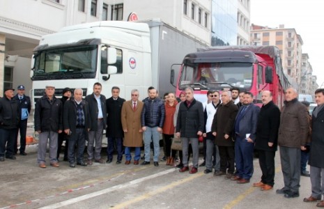 Çankırı Belediyesi’nin Yardım Tırları Halep Halkı İçin Yola Çıktı