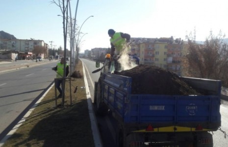 Çankırı’daki Parklara Yerli ve Doğal Gübre