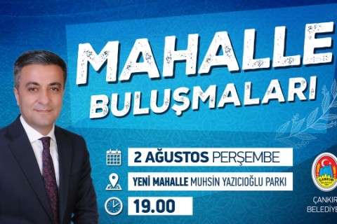 “Mahalle Buluşmaları” Yenimahalle’de Devam Edecek