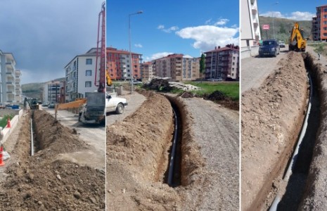 Yeni Yerleşim Alanlarının Altyapı Bağlantısı Devam Ediyor