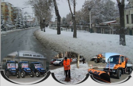 Çankırı Belediyesi Kışa Hazır