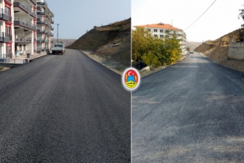 Yol Açma ve Asfalt Çalışmalarına Son Sürat Devam