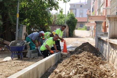 Hamamcıoğlu Sokak’ta Altyapı Tamam, Üst Yapı Çalışmaları Başladı