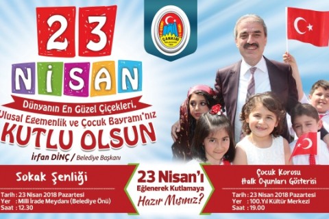 23 Nisan Çocuk Şenliği Başlıyor