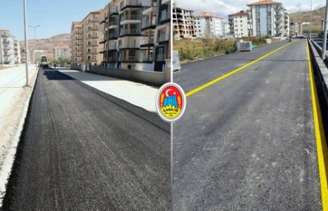 Yarenler Caddesi’nin Asfalt Çalışmaları Tamamlandı