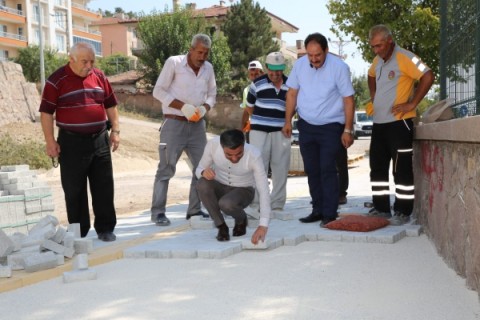 Aşiyan Köprülü Kavşak’ın Bağlantı Noktasında Hummalı Çalışma