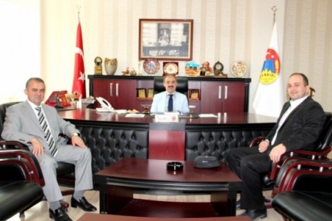 Emniyet Müdürü Osman Zoroğlu’ndan Belediye’ye Veda Ziyareti