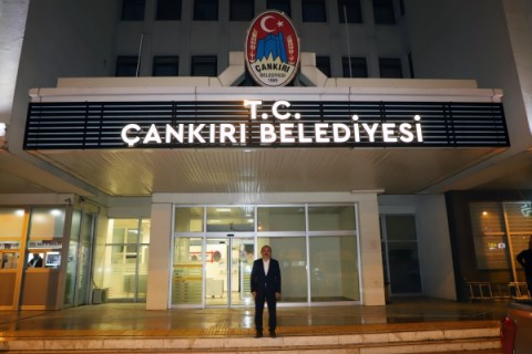 Çankırı Belediyesi'nde Tabela Operasyonu