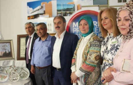 Çankırı Belediyesi Kadın Eğitim Kültür Merkezi Dönem Sonu Sergisini Açtı