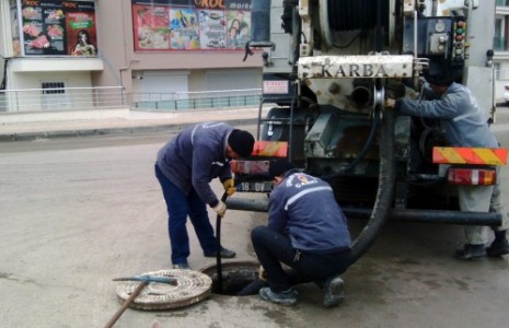 Kanal Temizliği Buğday Pazarı Mahallesi’nde Devam Ediyor