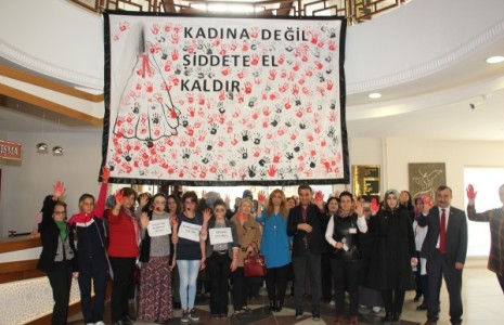 Kadına Değil Şiddete El Kaldırdılar