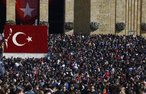 Çankırı Belediyesi Çocuk Meclisi Anıtkabirdeydi