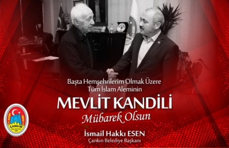 Başkan Esen’in Mevlit Kandili Mesajı