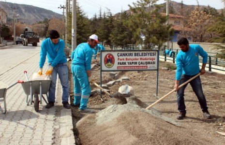 Çankırı’da 63. Park İçin Çalışmalar Başladı